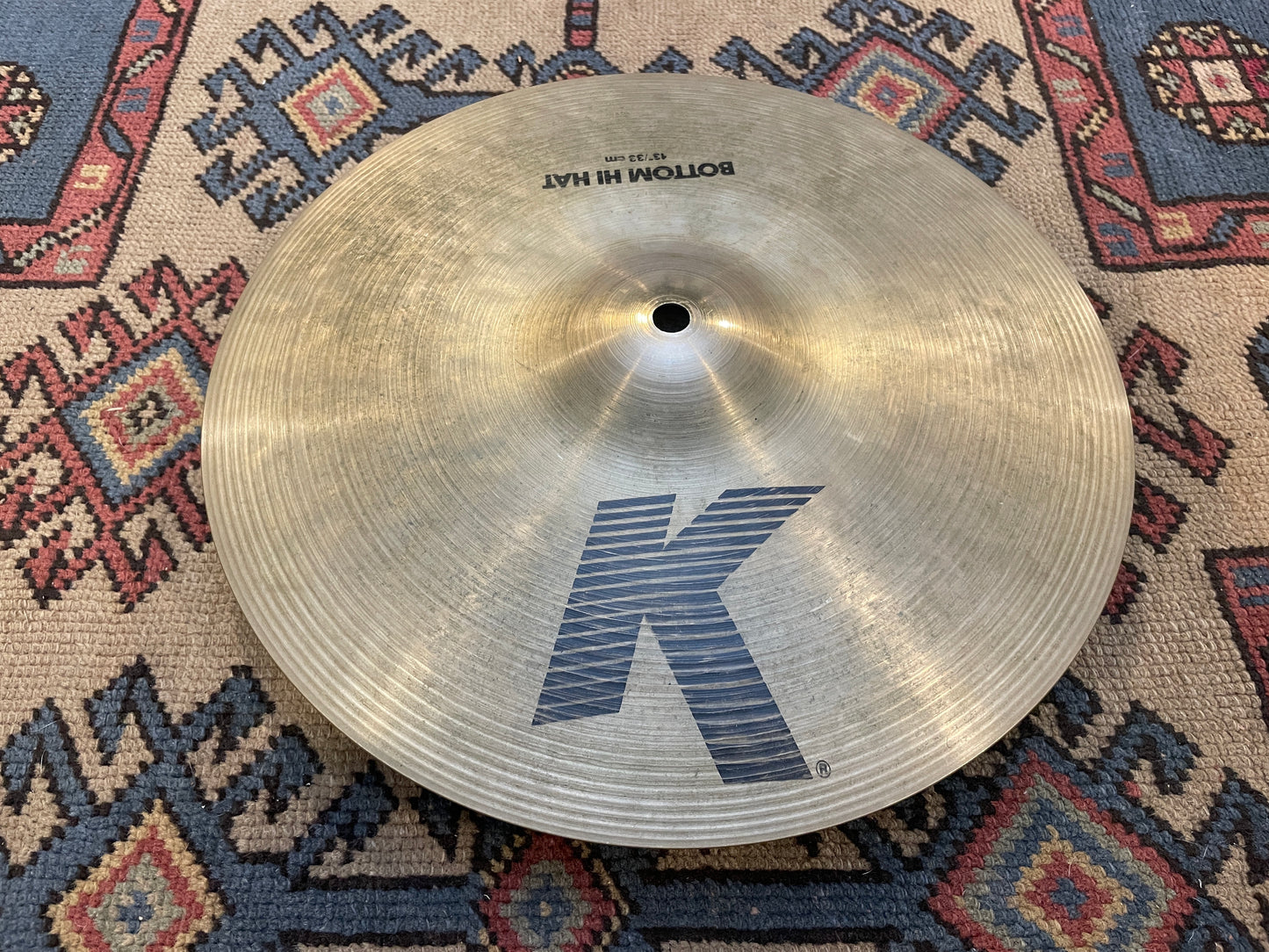13" Zildjian K Bottom Hi-Hat Single Cymbal 1088g
