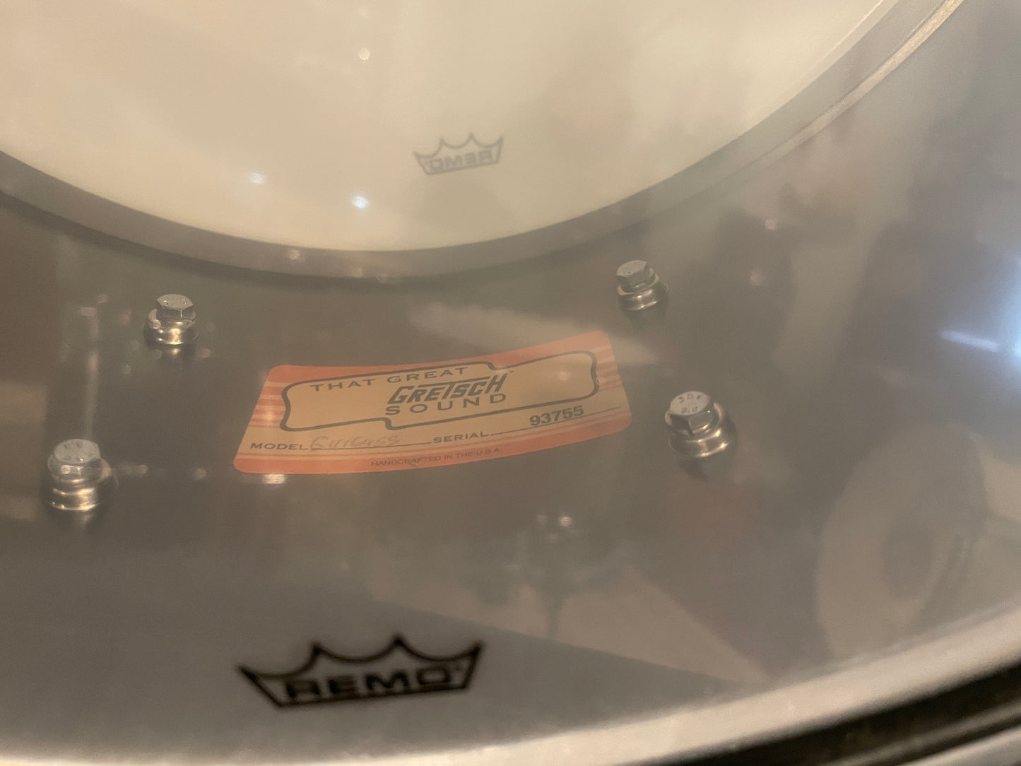 Gretsch 6.5x14 G4164SS Solid Steel Snare Drum