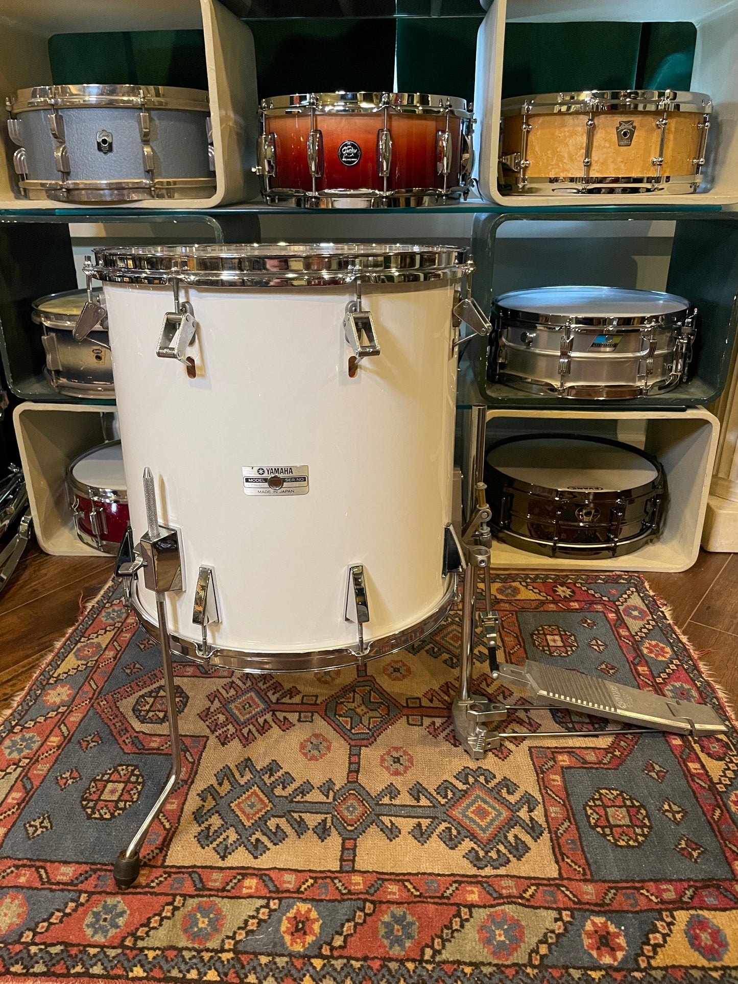 Rare 1980s Yamaha FT916-B Timpani Floor Tom 16X16 White