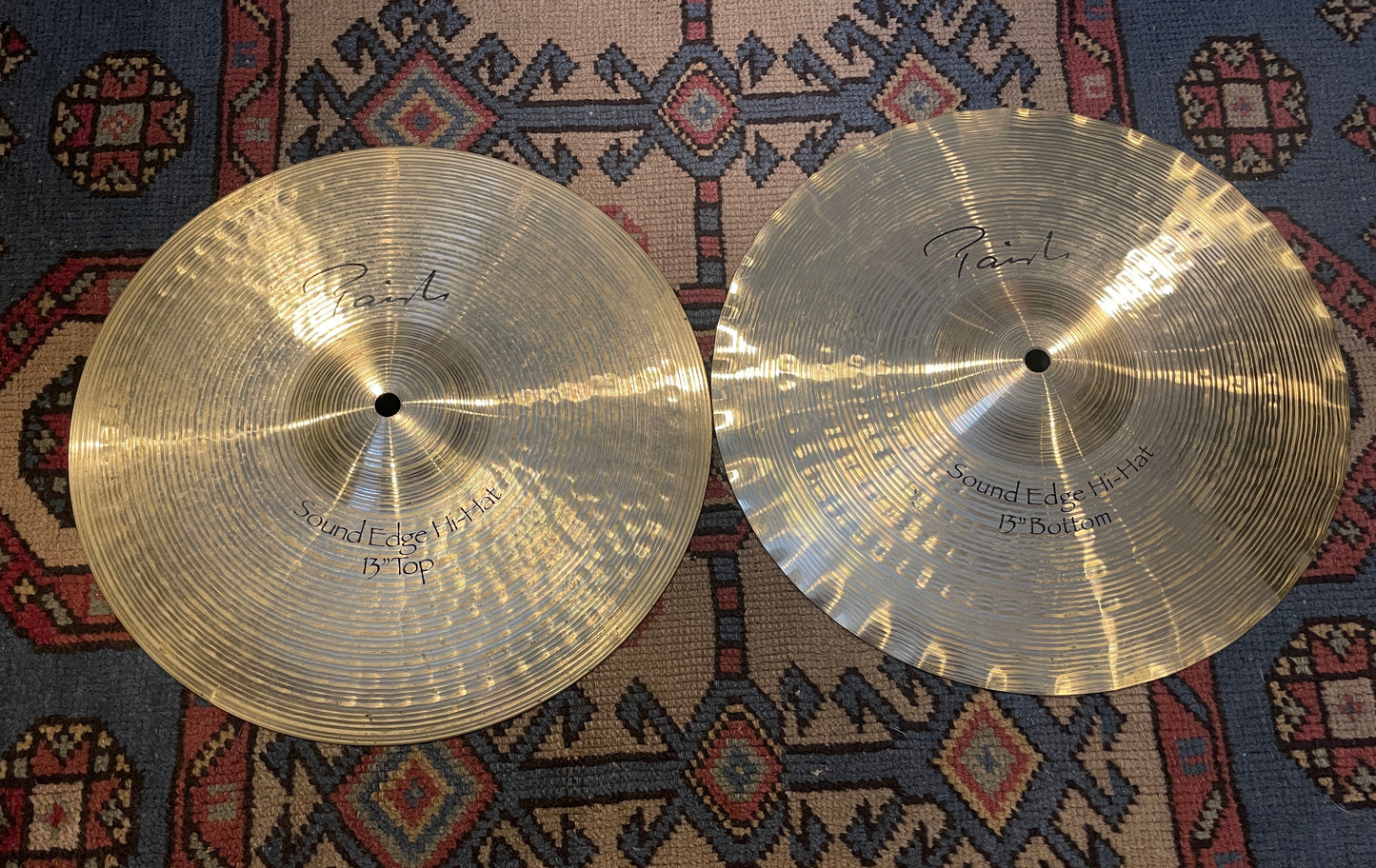 13" Paiste Sound Edge Hi-Hat Cymbal Pair 842g/952g