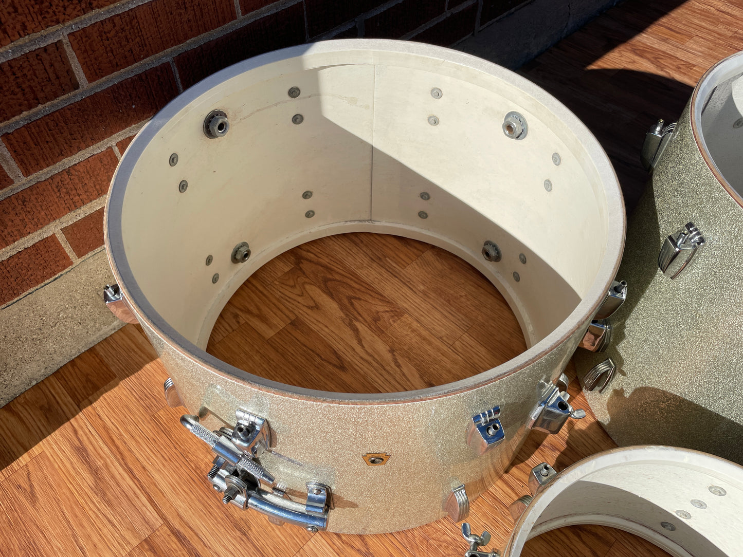 Ludwig Silver Sparkler Drum Set