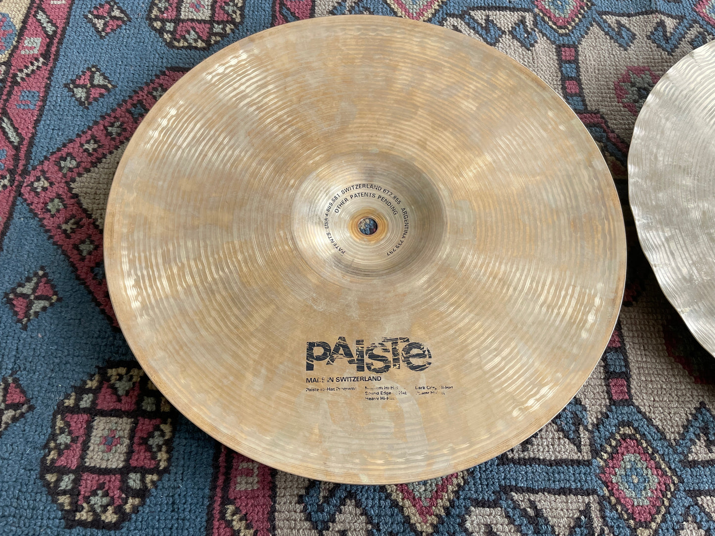 13" Paiste Sound Edge Hi-Hat Cymbal Pair 876g/928g
