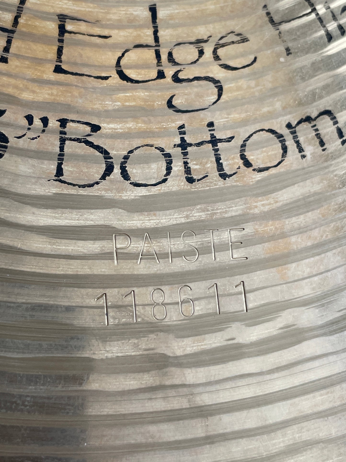 13" Paiste Sound Edge Hi-Hat Cymbal Pair 876g/928g