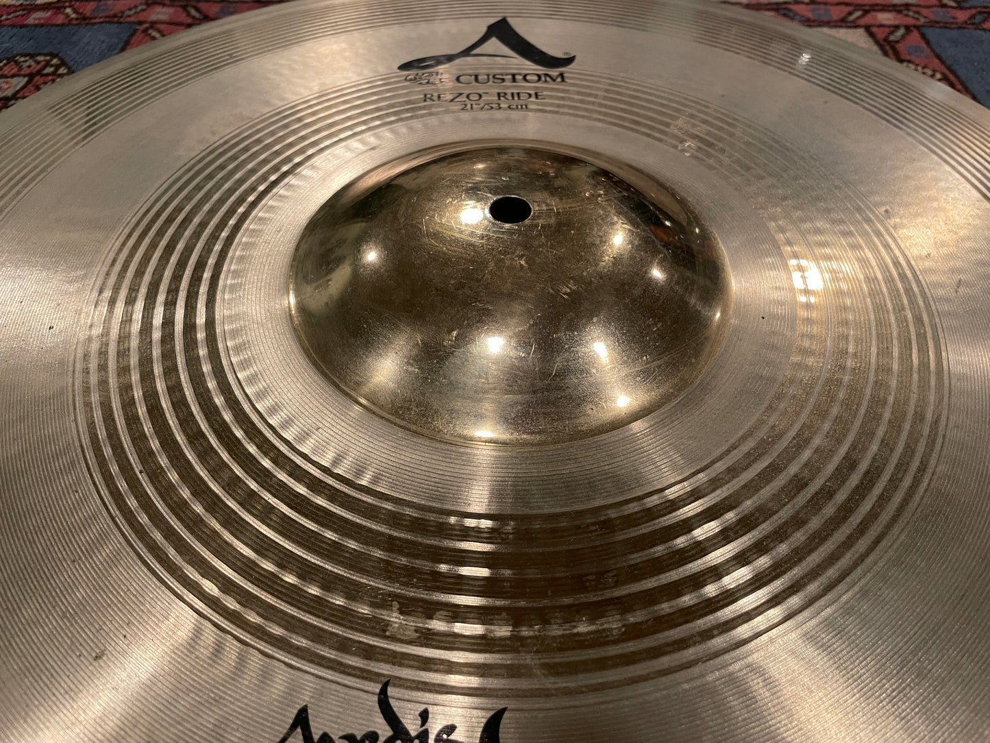 21" Zildjian A Custom Rezo Ride Cymbal 3220g