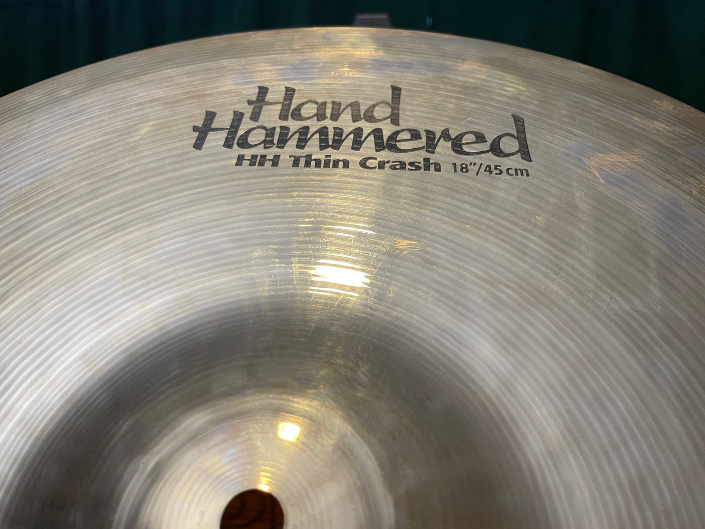 18" Sabian Hand Hammered HH Thin Crash Brilliant 1318g