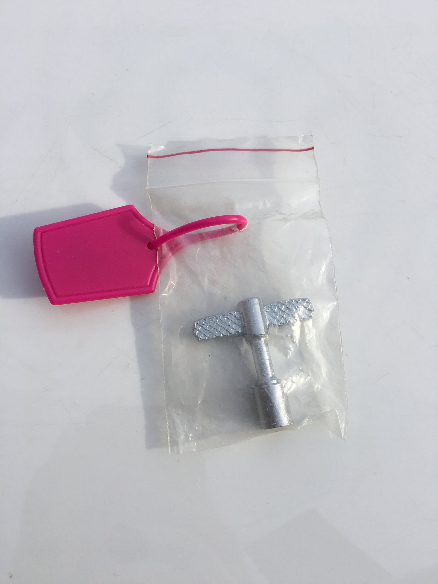 NOS Sonor Slotted Drum Key w/ Original Bag & Tag
