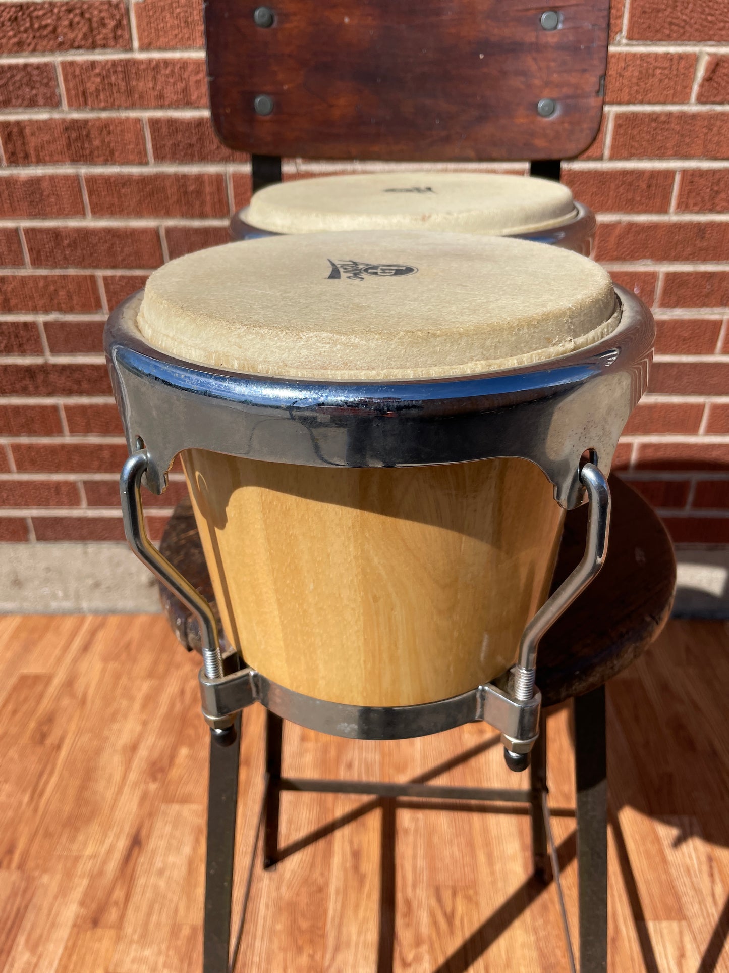 LP Aspire Bongos Natural Latin Percussion