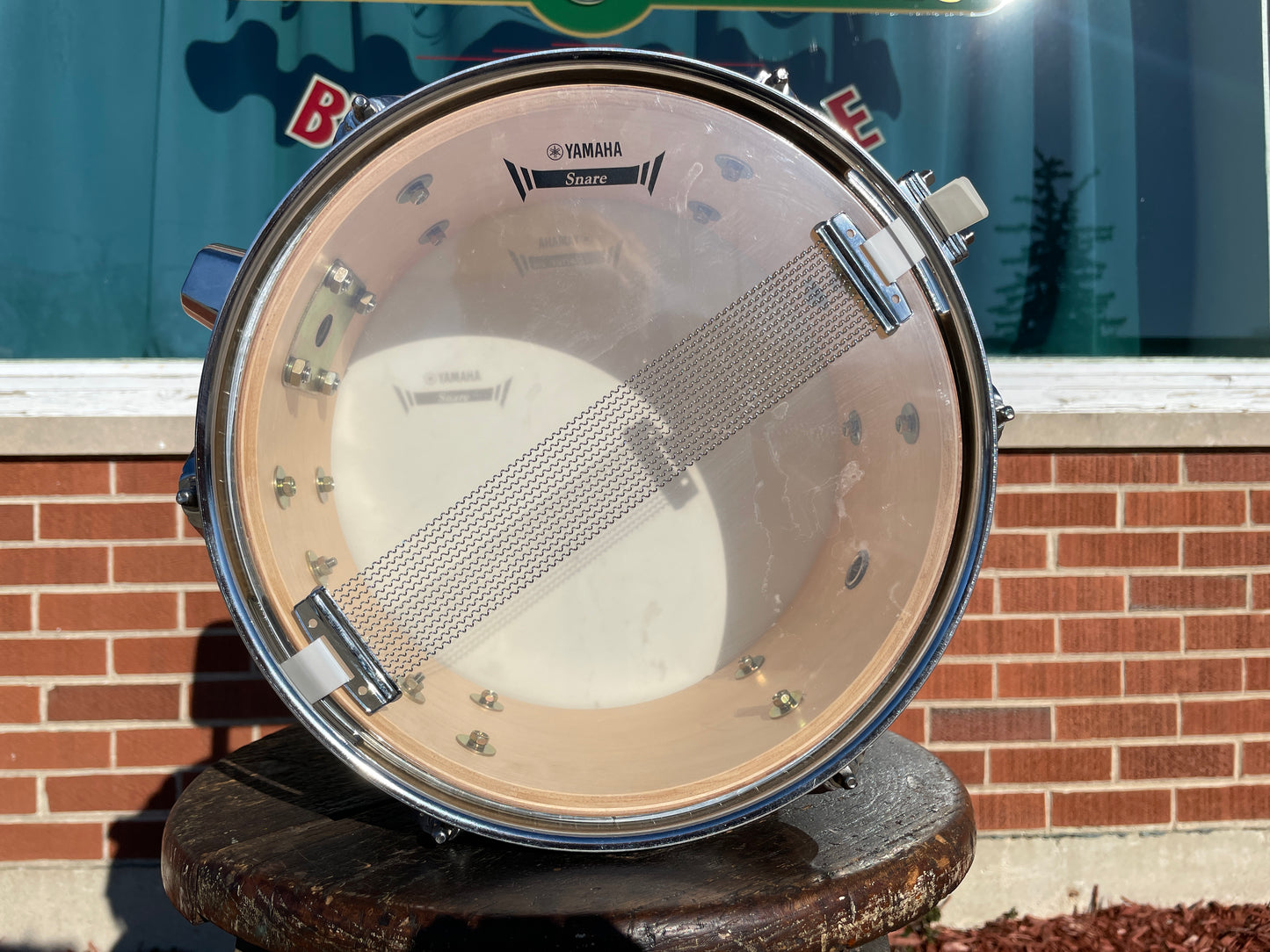 Yamaha Stage Custom 5x10 6-Ply Birch Snare Drum Natural BSD-1050