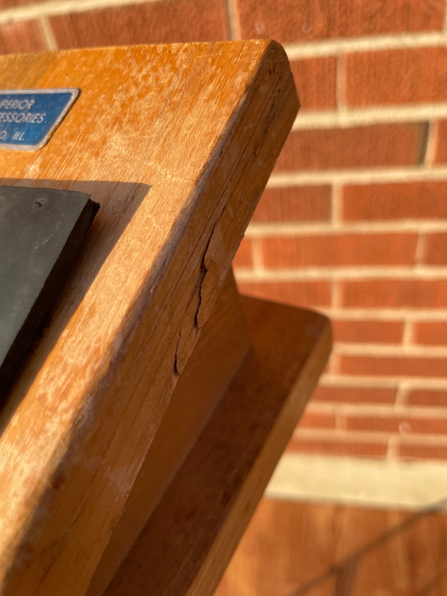 1960s Leedy No. 7393 Professional Practice Pad And Stand