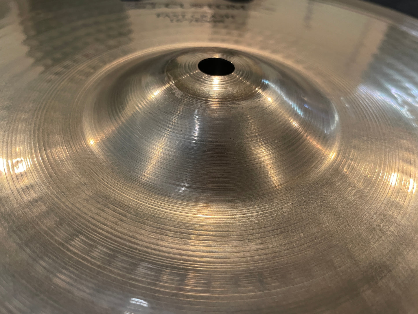 16" Zildjian A Custom Fast Crash Signed By Vinnie Colaiuta 990g A20532