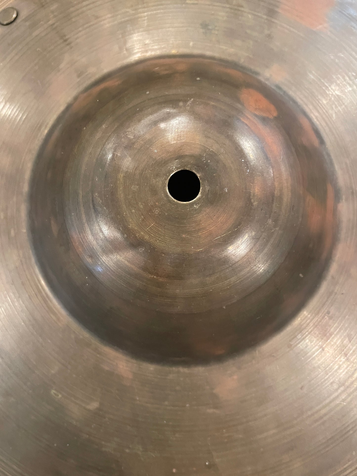 1920's-1930's 12" Sock Hat Style Sizzle Vaudeville Trap Cymbal 390g #719