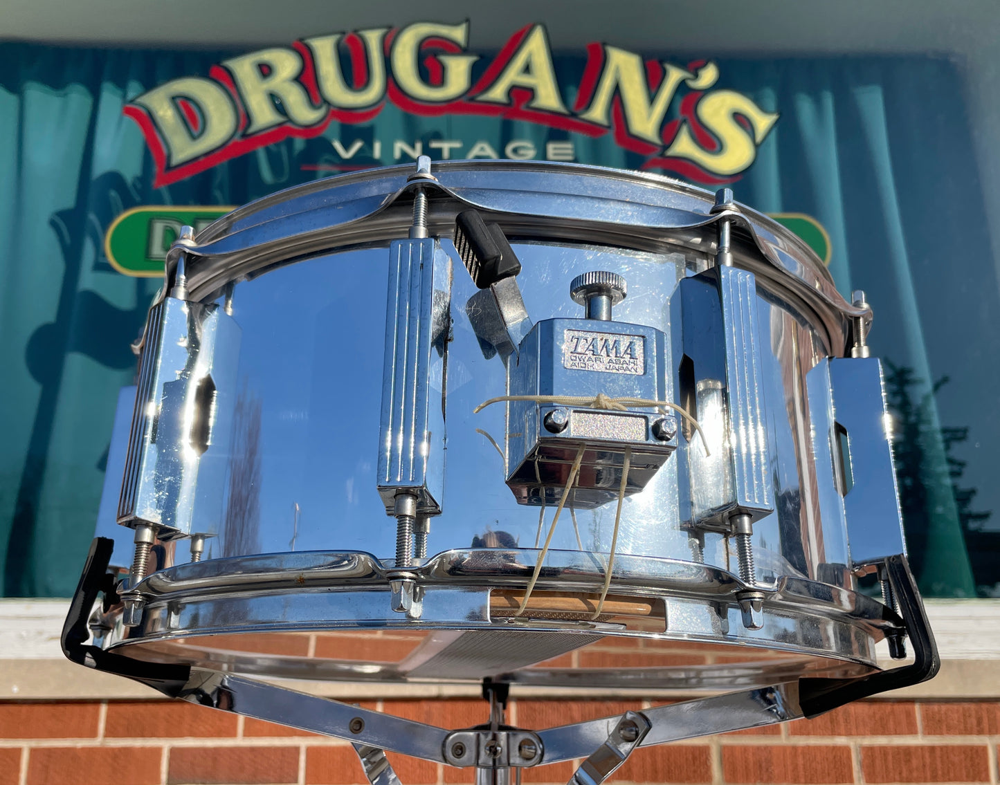 1980s Tama 6.5x14 Chrome Over Wood Snare MIJ Artstar Granstar