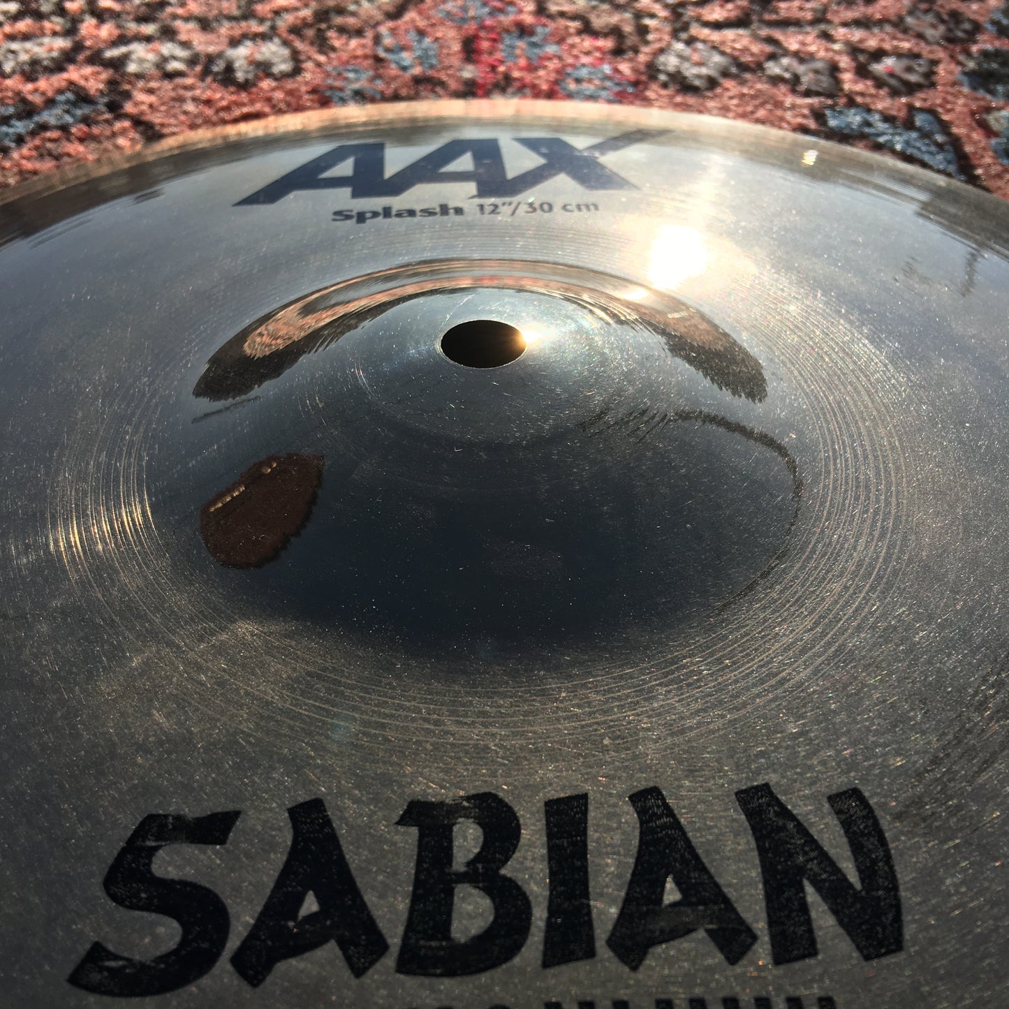 12" Sabian AAX Brilliant Splash Cymbal