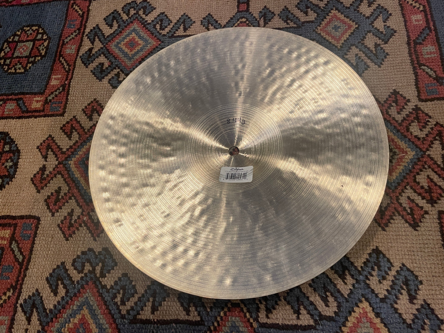 13" Zildjian K Mastersound Hi-Hat Top Cymbal Single 844g