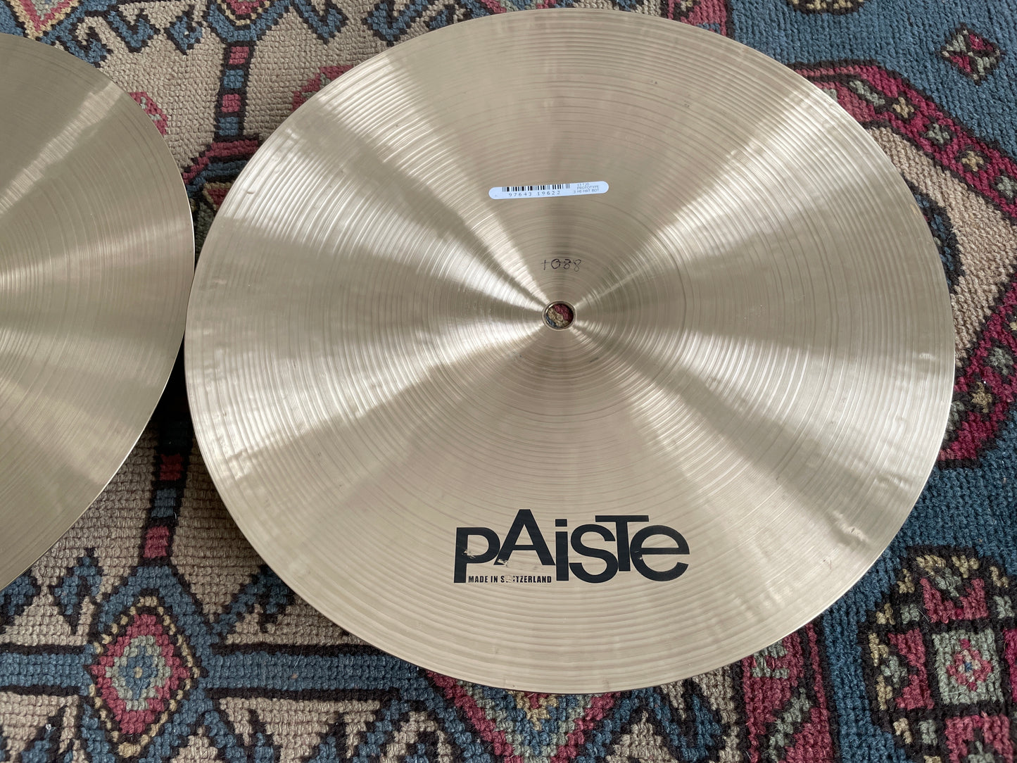 13" Paiste T20 Prototype Hi-Hat Cymbal Pair 846g/1088g