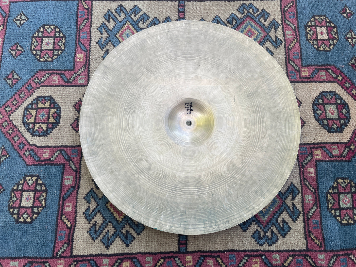 17" Zildjian A 1940s-1950s Trans Stamp Crash Cymbal 1040g #822 *Video Demo*