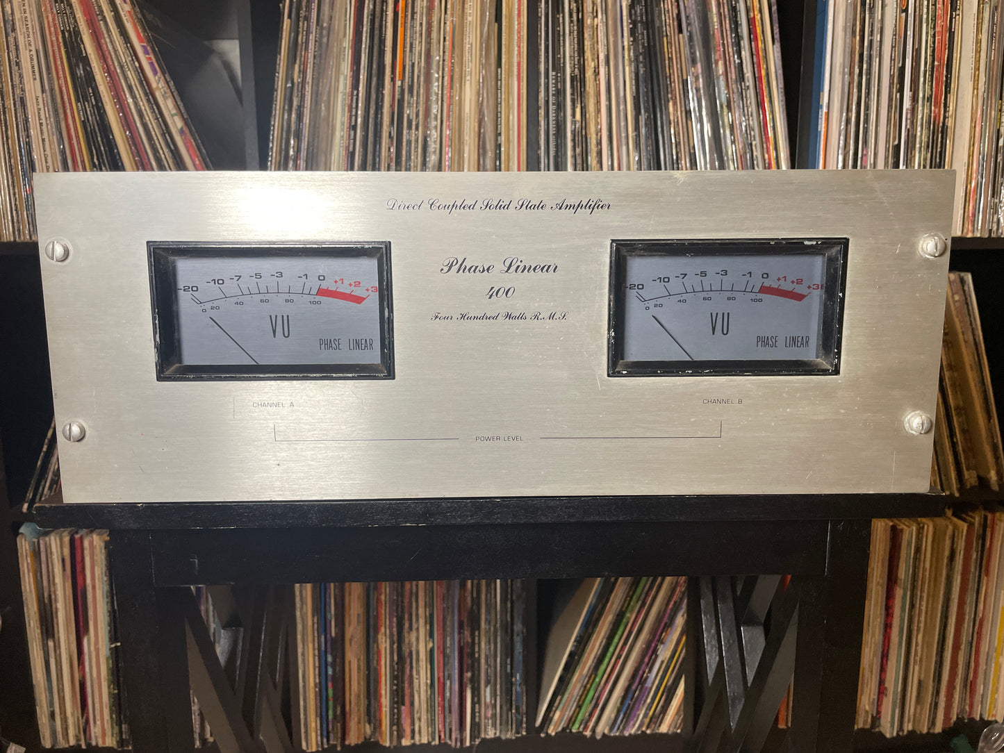 Vintage Phase Linear Model 400 Power Amplifier *Bench Tested / Serviced*