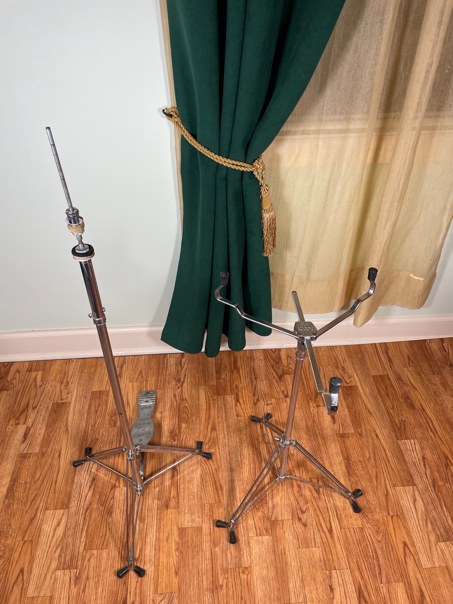 Rare 1950s Ajax Hi-Hat Stand & Snare Drum Stand