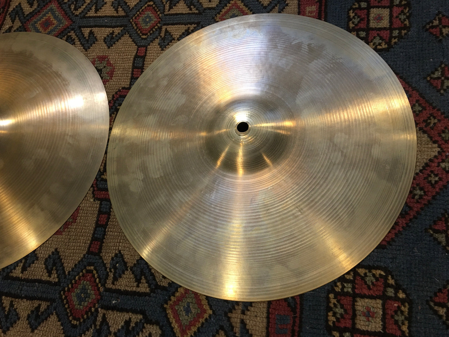 14" Zildjian A 1950s Hi-Hat Cymbal Set 756g/842g #659