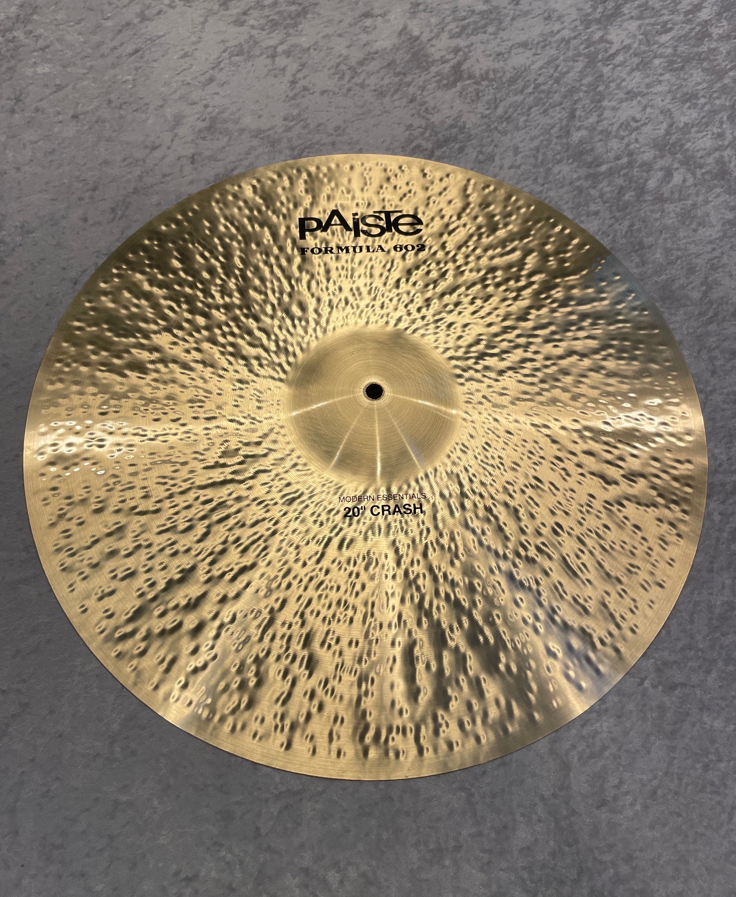 20" Paiste Formula 602 Modern Essentials Crash Cymbal 1972g