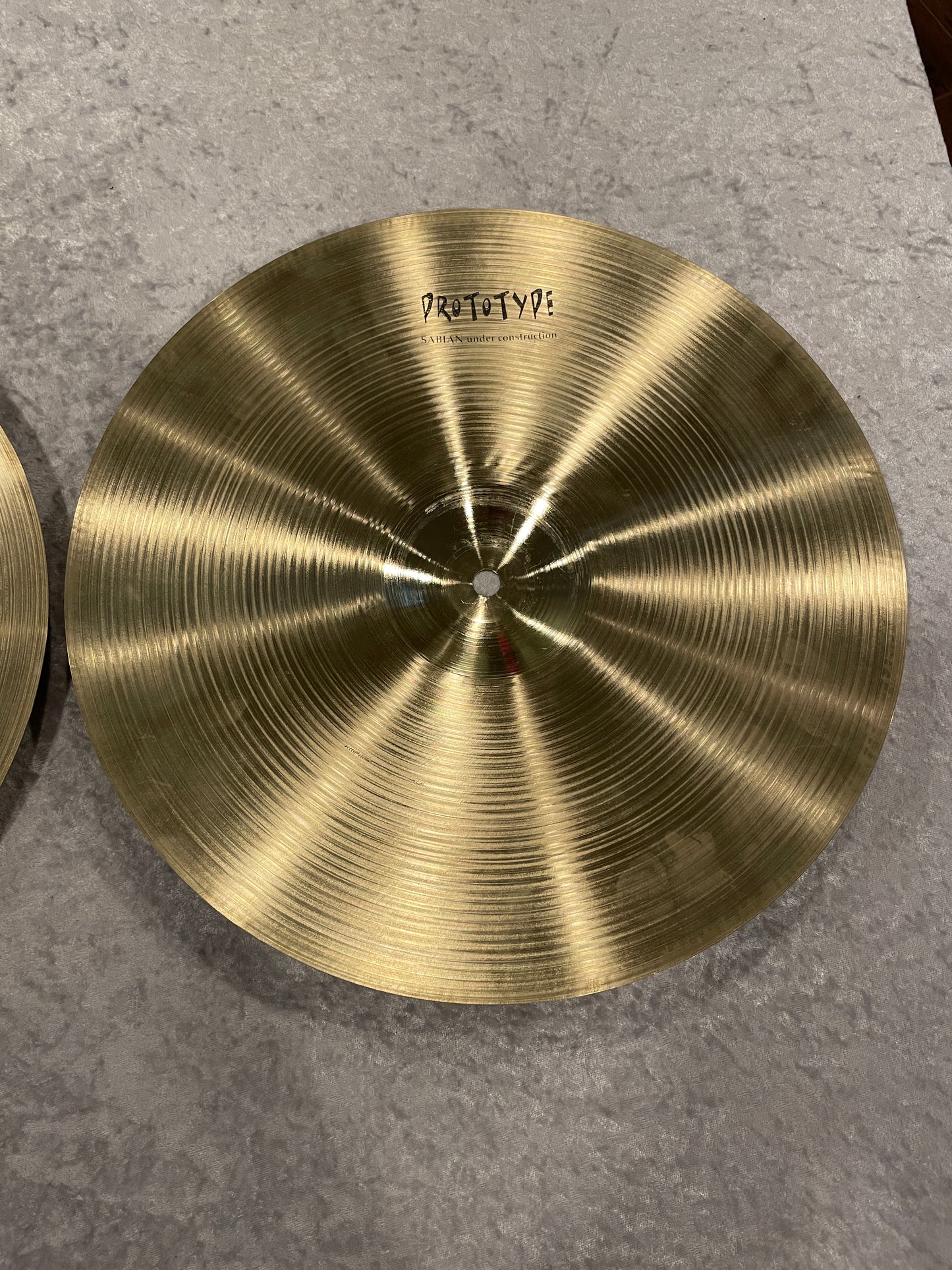 14" Sabian Prototype Hi-Hat Pair 854g/1100g