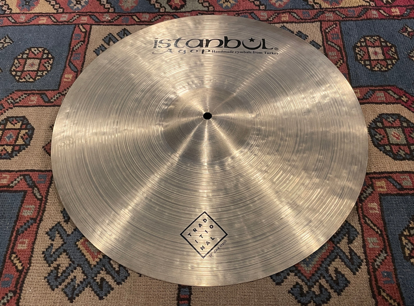 19" Istanbul Agop Traditional Dark Crash Cymbal 1650g *Video Demo*