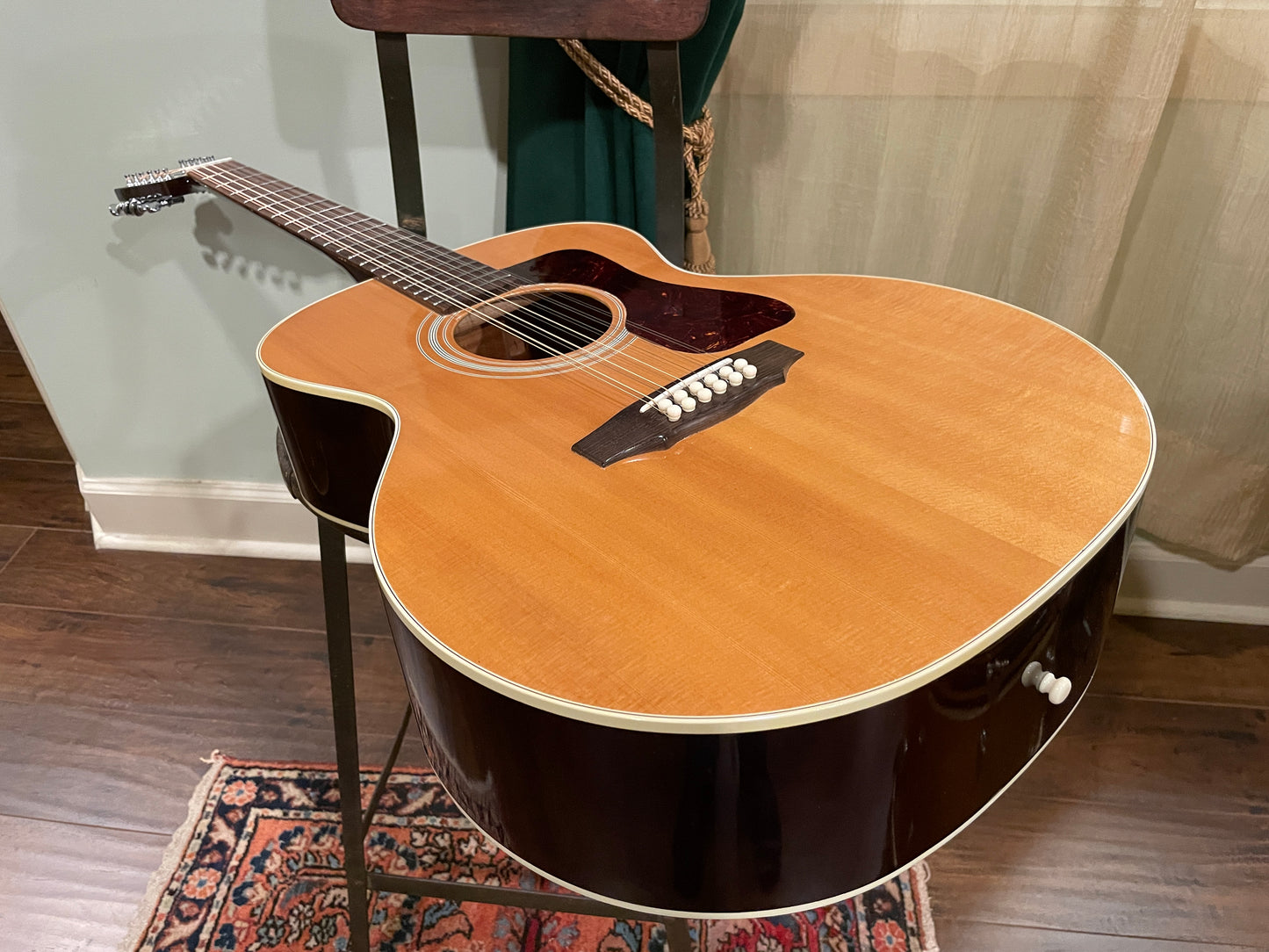 1973 Guild F212 12-String Acoustic Guitar Natural w/ OHSC