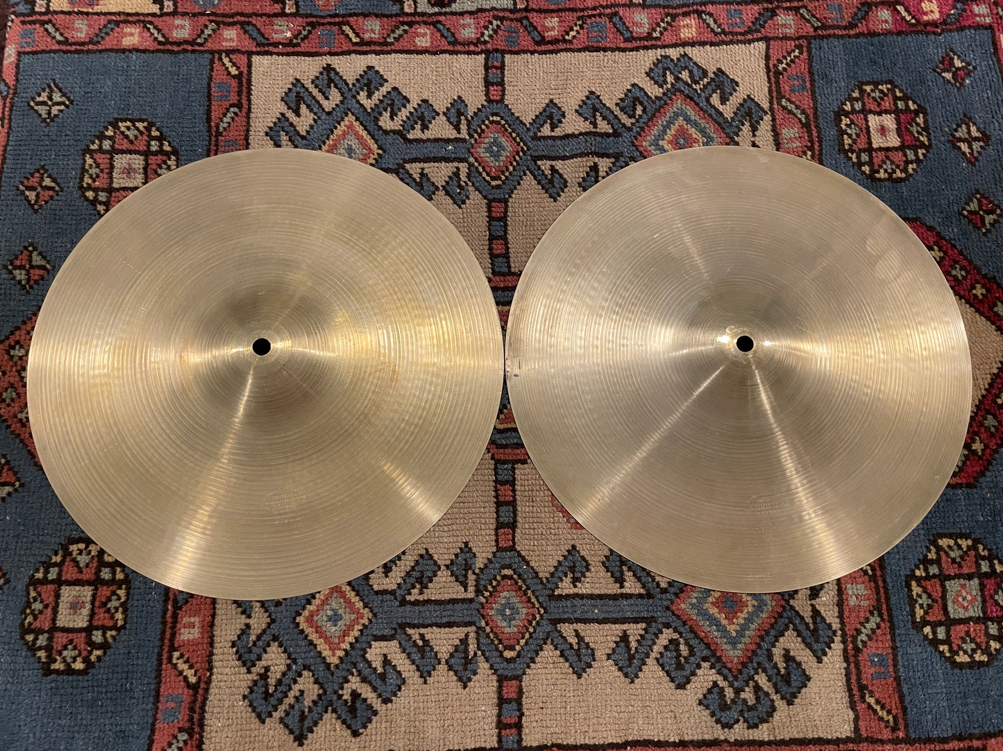 14" Zildjian A 1960s Hi-Hat Cymbal Set 724g/776g #705 *Video Demo*