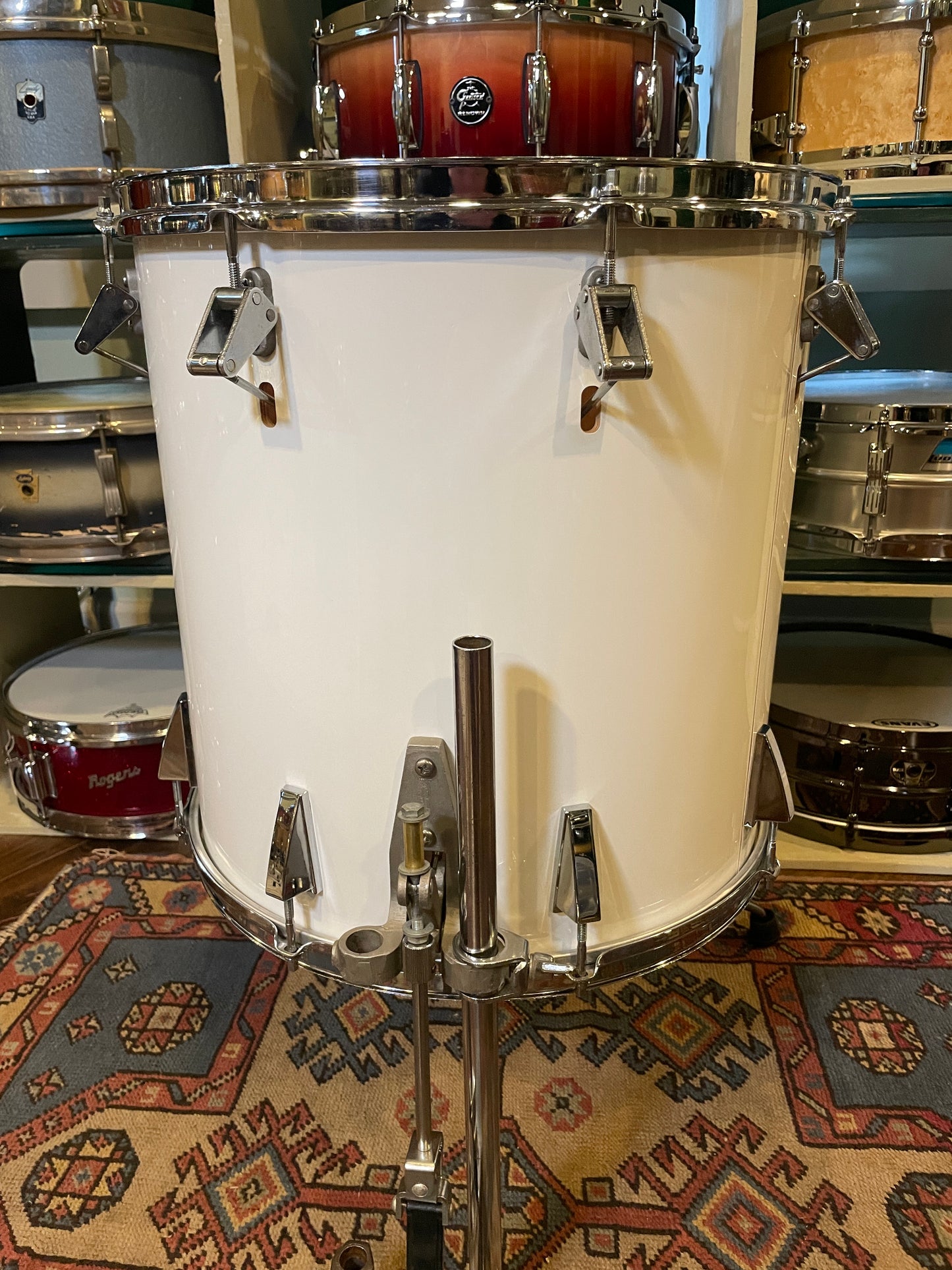 Rare 1980s Yamaha FT916-B Timpani Floor Tom 16X16 White