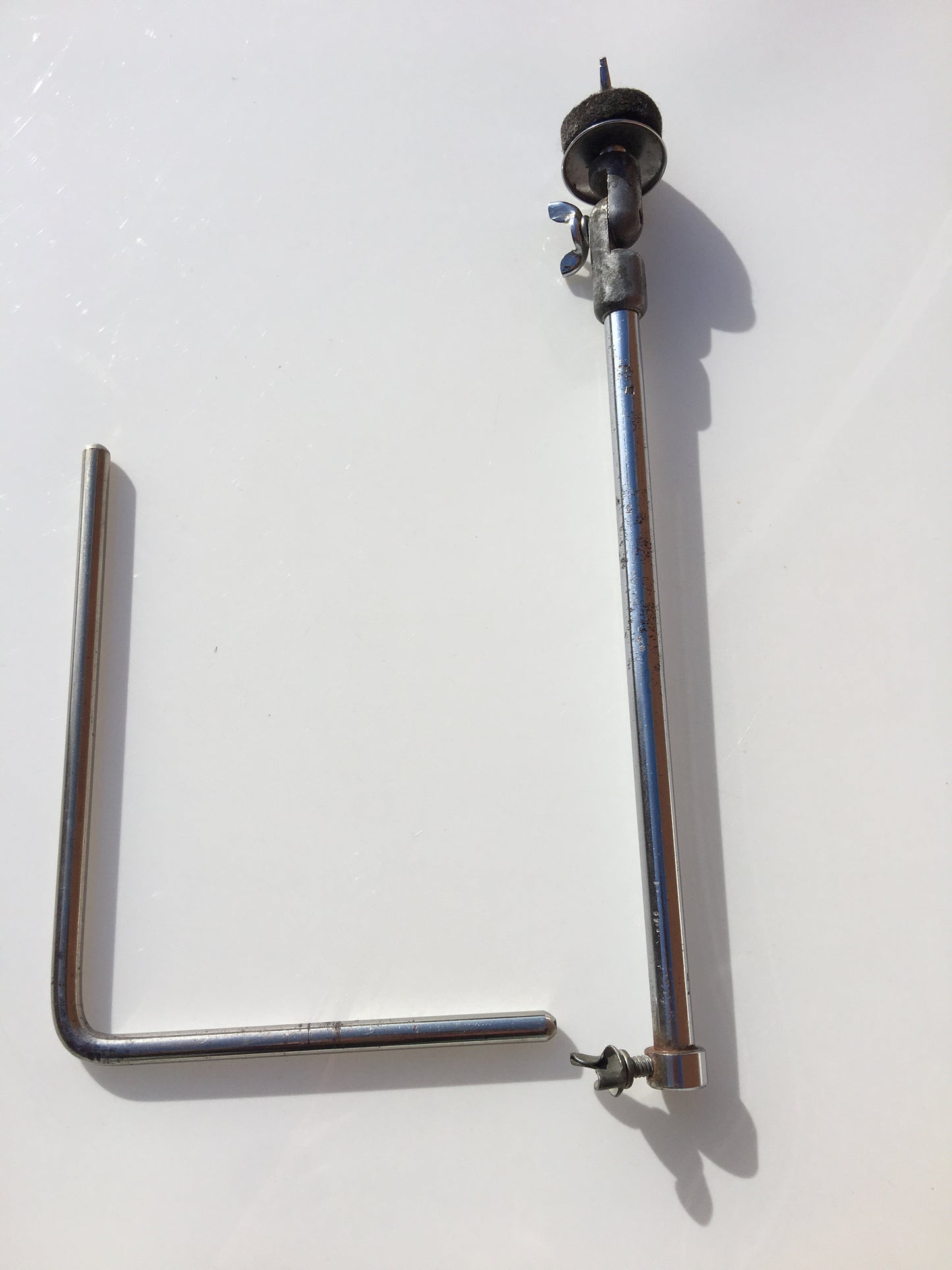 1960s Slingerland Adjustable Cymbal L Arm