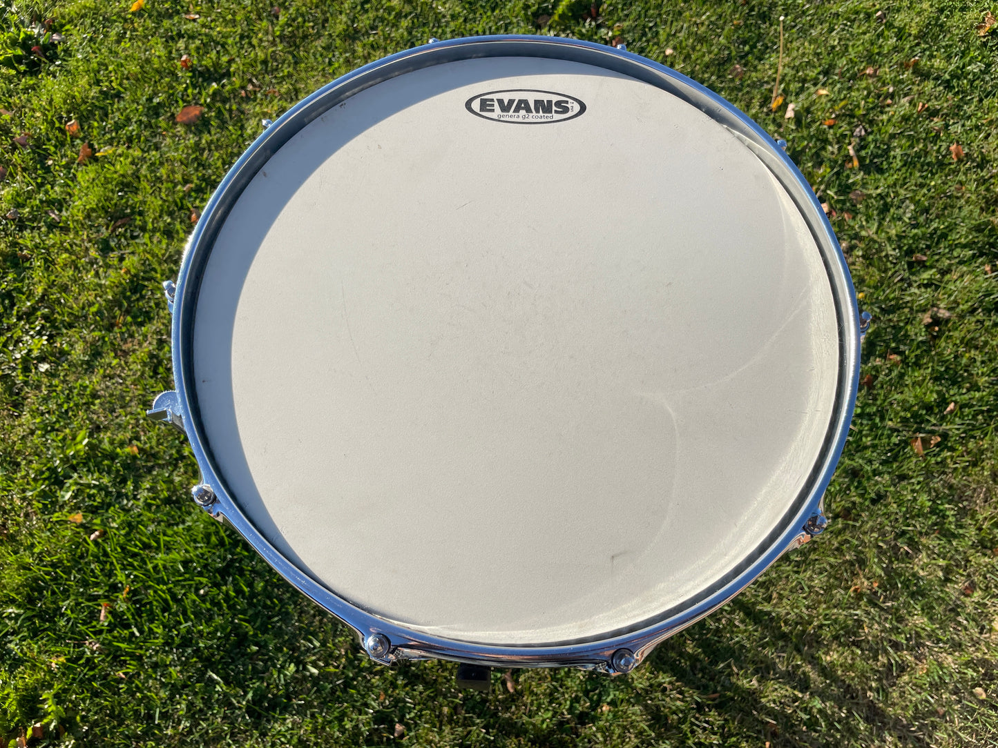 1970s Ludwig 5x14 LM400 Supraphonic Snare Drum Cut Badge