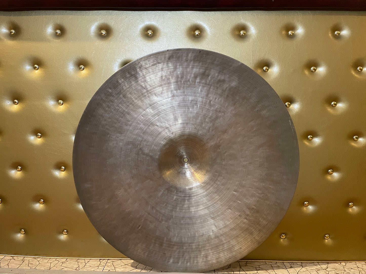24" K Zildjian Istanbul Vintage 1960s New Stamp Ride Cymbal 3378g #743 *Video Demo*