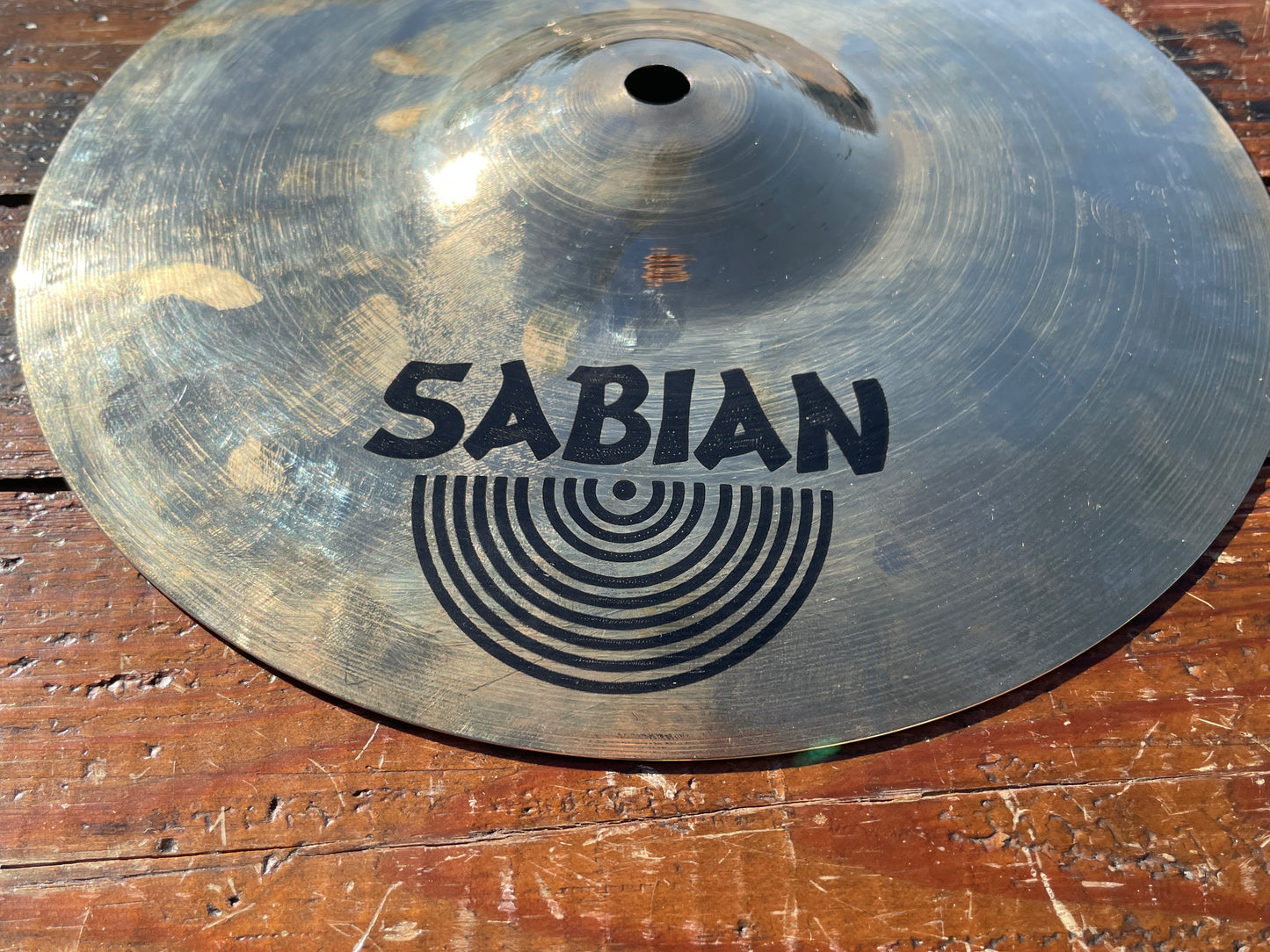 10" Sabian Hand Hammered HH Splash Cymbal Brilliant 256g 11005B