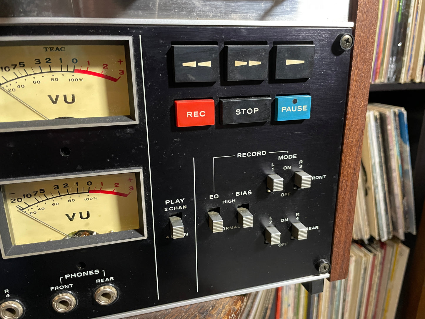 Vintage TEAC 3340S Pro-Serviced 4-Channel Simul-Sync Reel-To-Reel Quad Tape Deck Recorder Machine