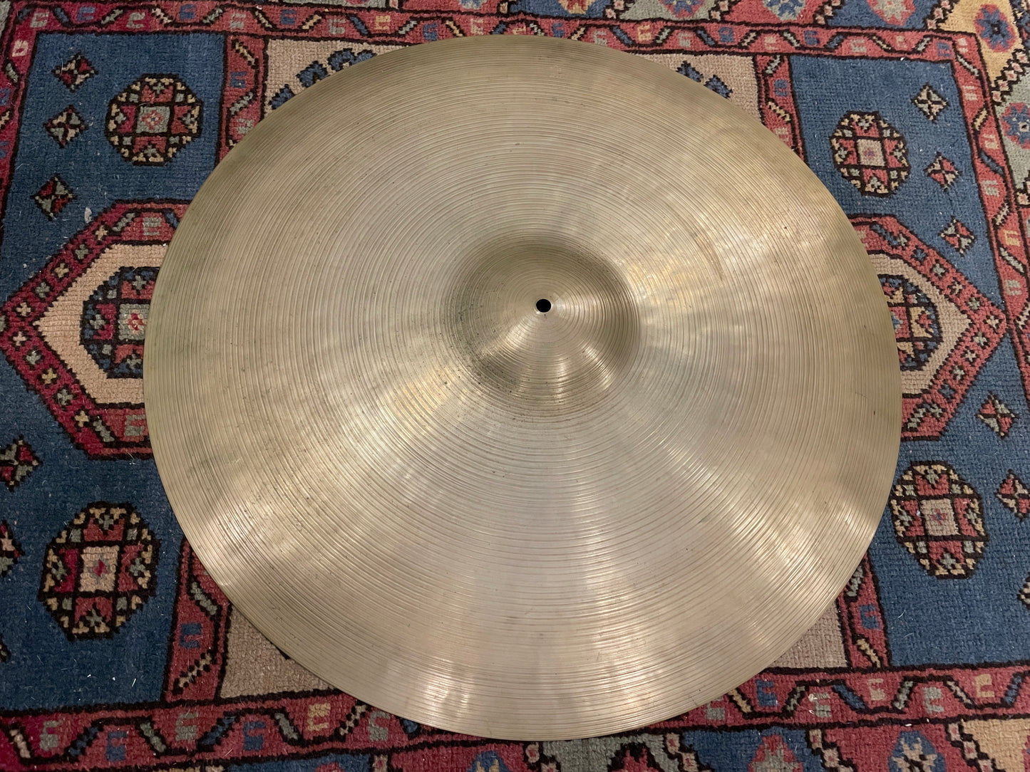 24" K Zildjian Istanbul Vintage 1960s New Stamp Ride Cymbal 3378g #743 *Video Demo*