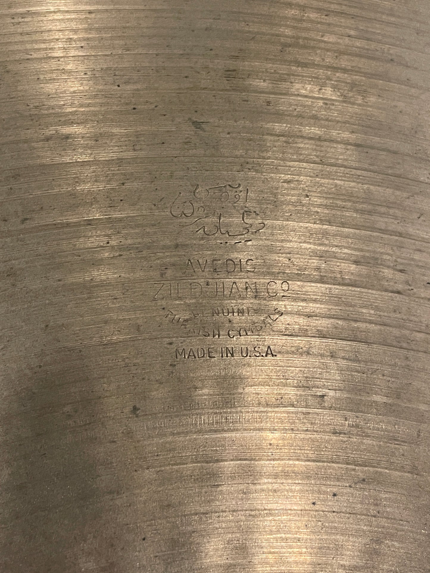20" Zildjian A 1970s Ride Cymbal 2676g #786