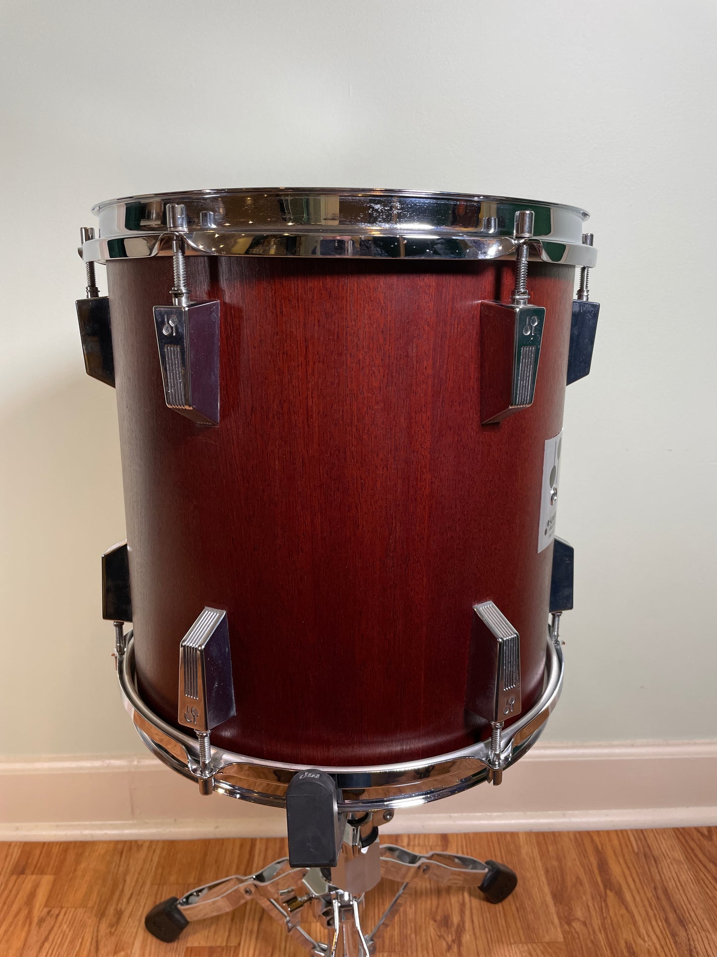Vintage Sonor Phonic Plus 12x12 Tom Drum Red Mahogany