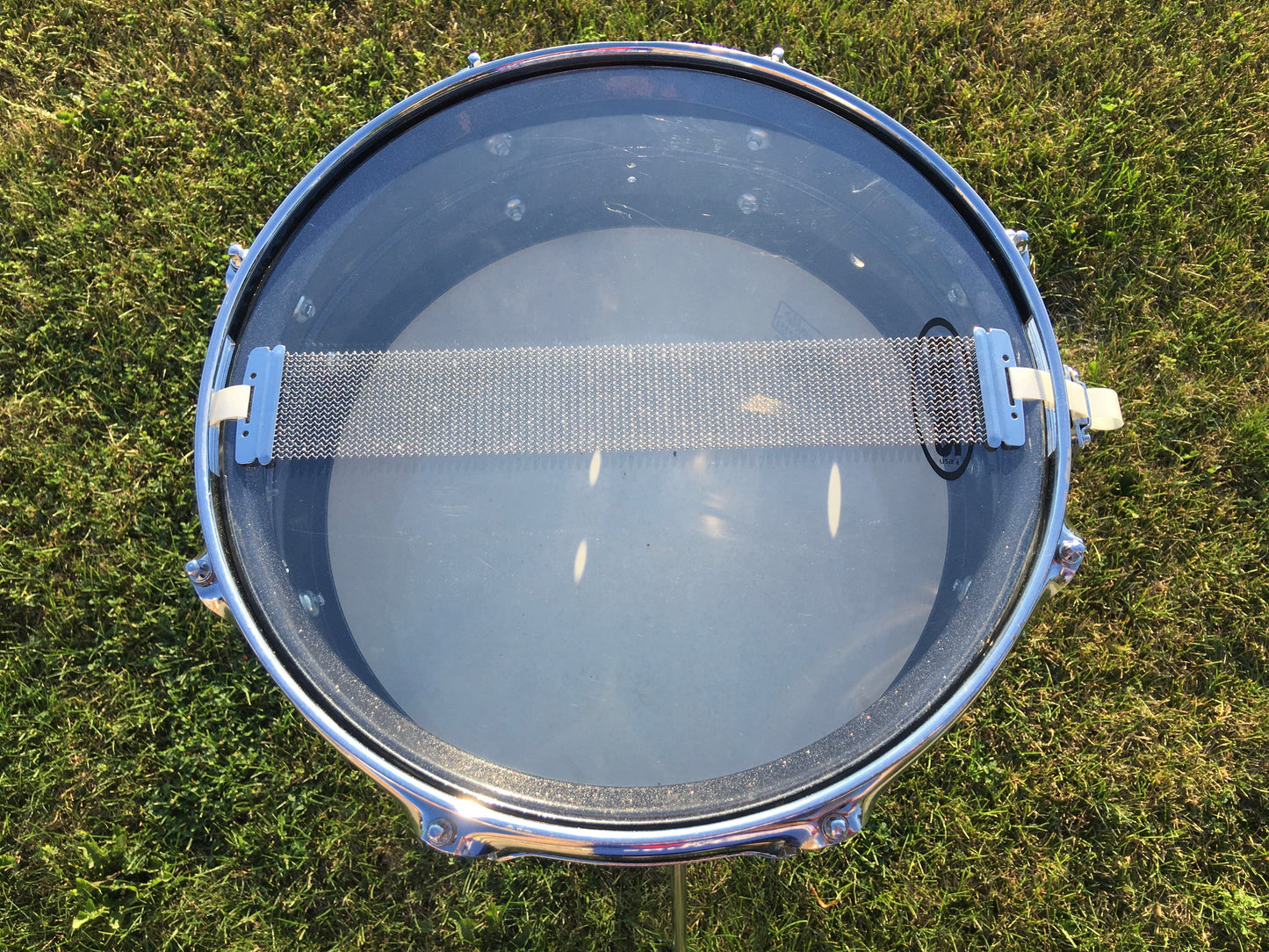 Ludwig Black Galaxy 5x14 Blackrolite Acrolite Snare Drum