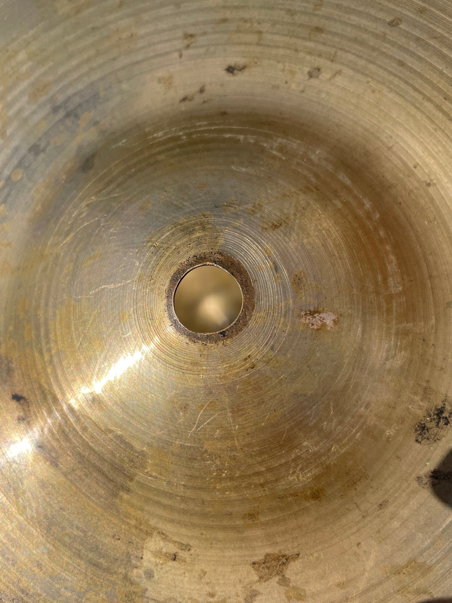 14" Zildjian A 1957-59 Small Stamp Hi-Hat Cymbal Pair 774g/788g #806