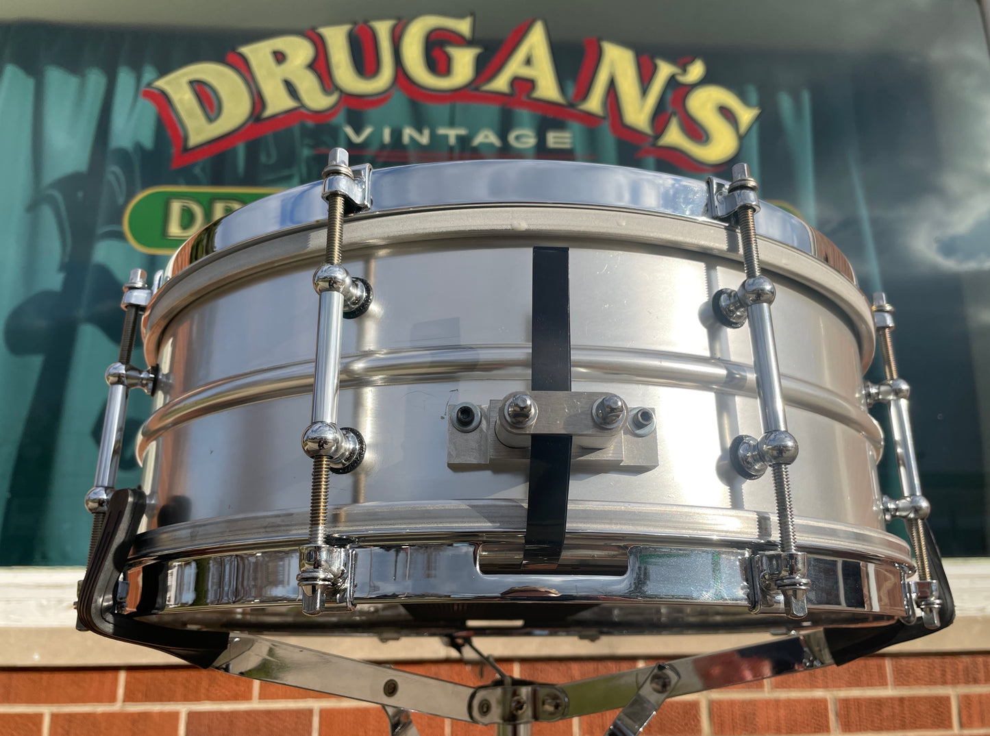 1960s Ludwig 5x14 Acrolite Snare Drum w/ P86 Millennium Throw-Off & Tube Lug Upgrades