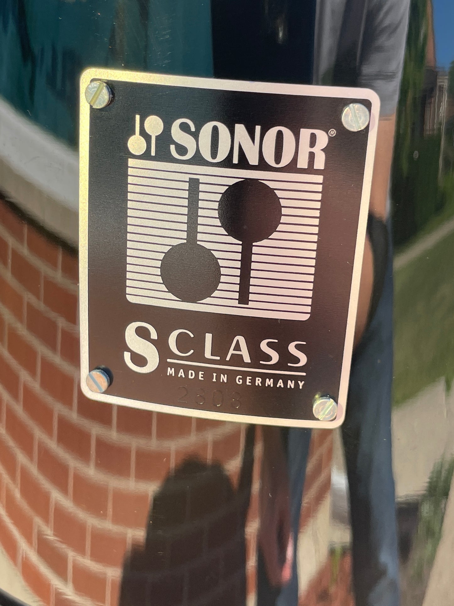 2000 Sonor 125th Anniversary S-Class Drum Set Black 20/10/12/14