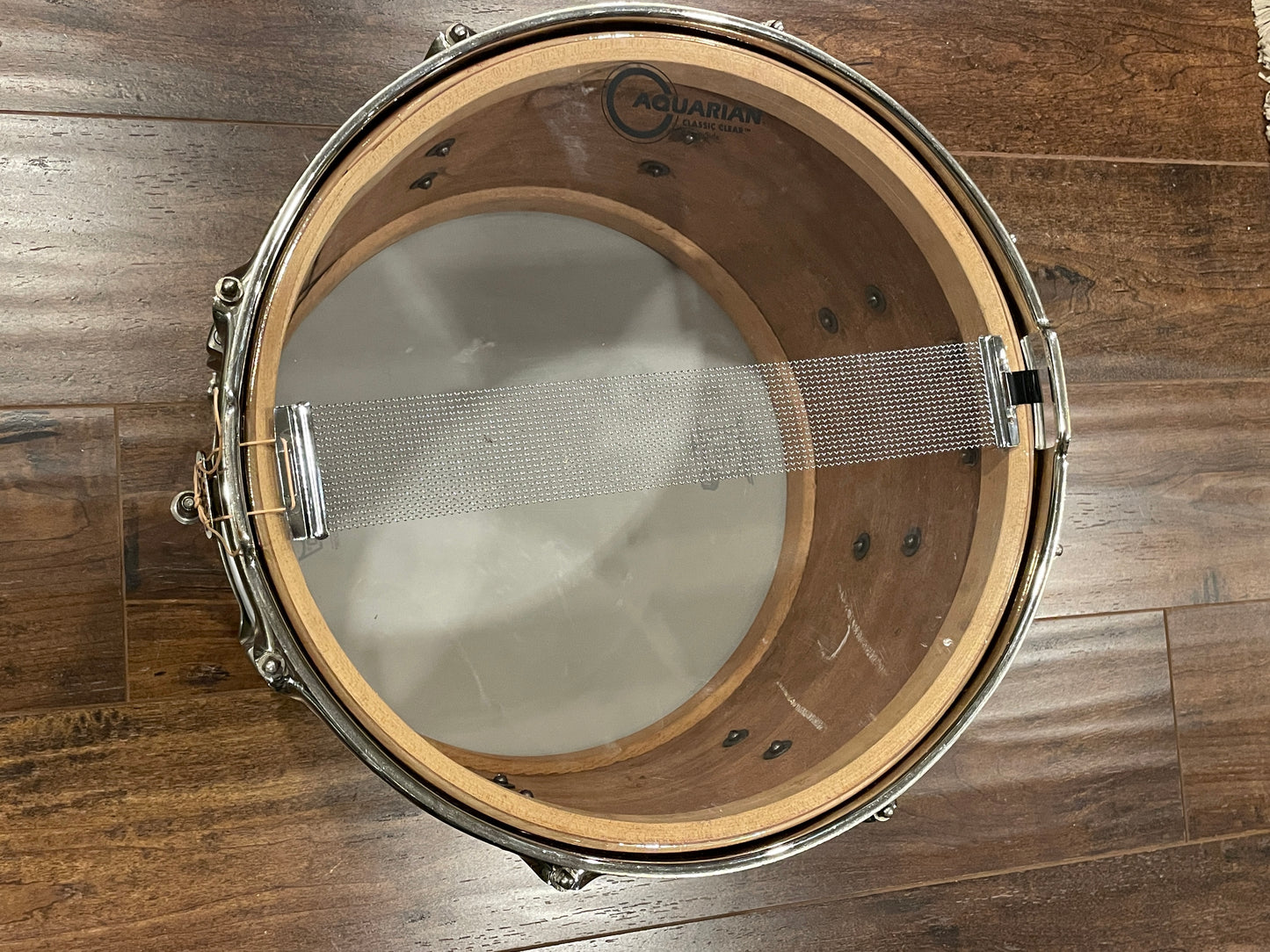 Vintage WFL No. 3092 Champion 10x14 Marching Snare Drum Mahogany Field Drum Ludwig
