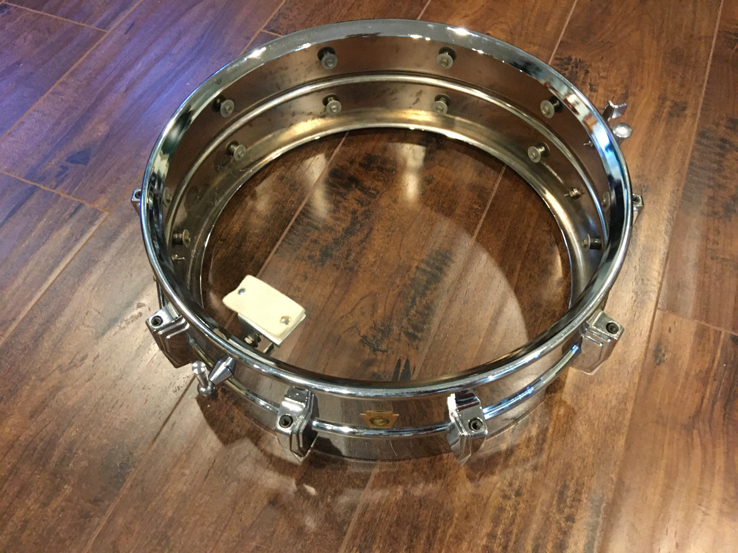 1965 Ludwig Supraphonic LM400 5x14 Snare Drum COB Hoops 100% Original #144XXX