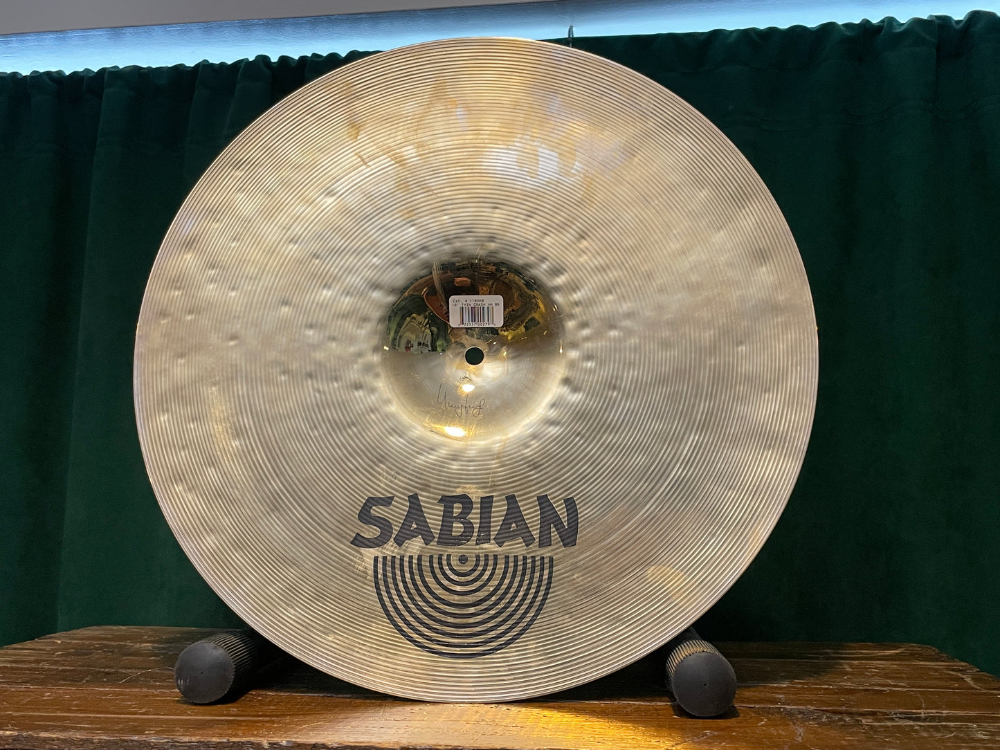 18" Sabian Hand Hammered HH Thin Crash Brilliant 1318g