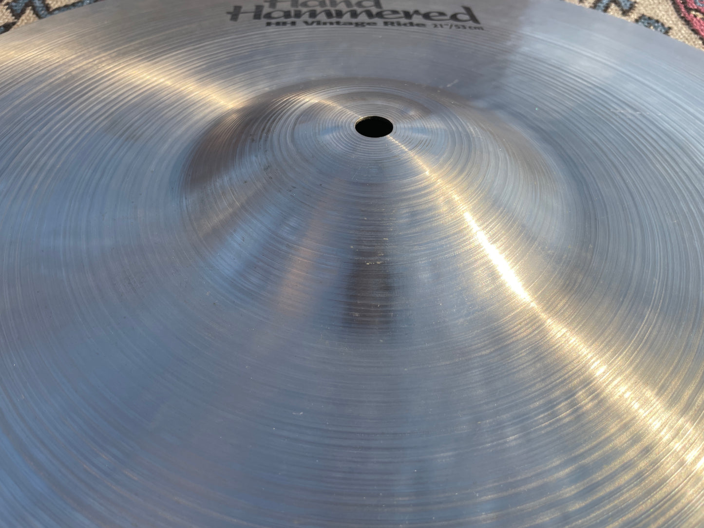 21" Sabian Hand Hammered HH Vintage Ride Cymbal 2258g