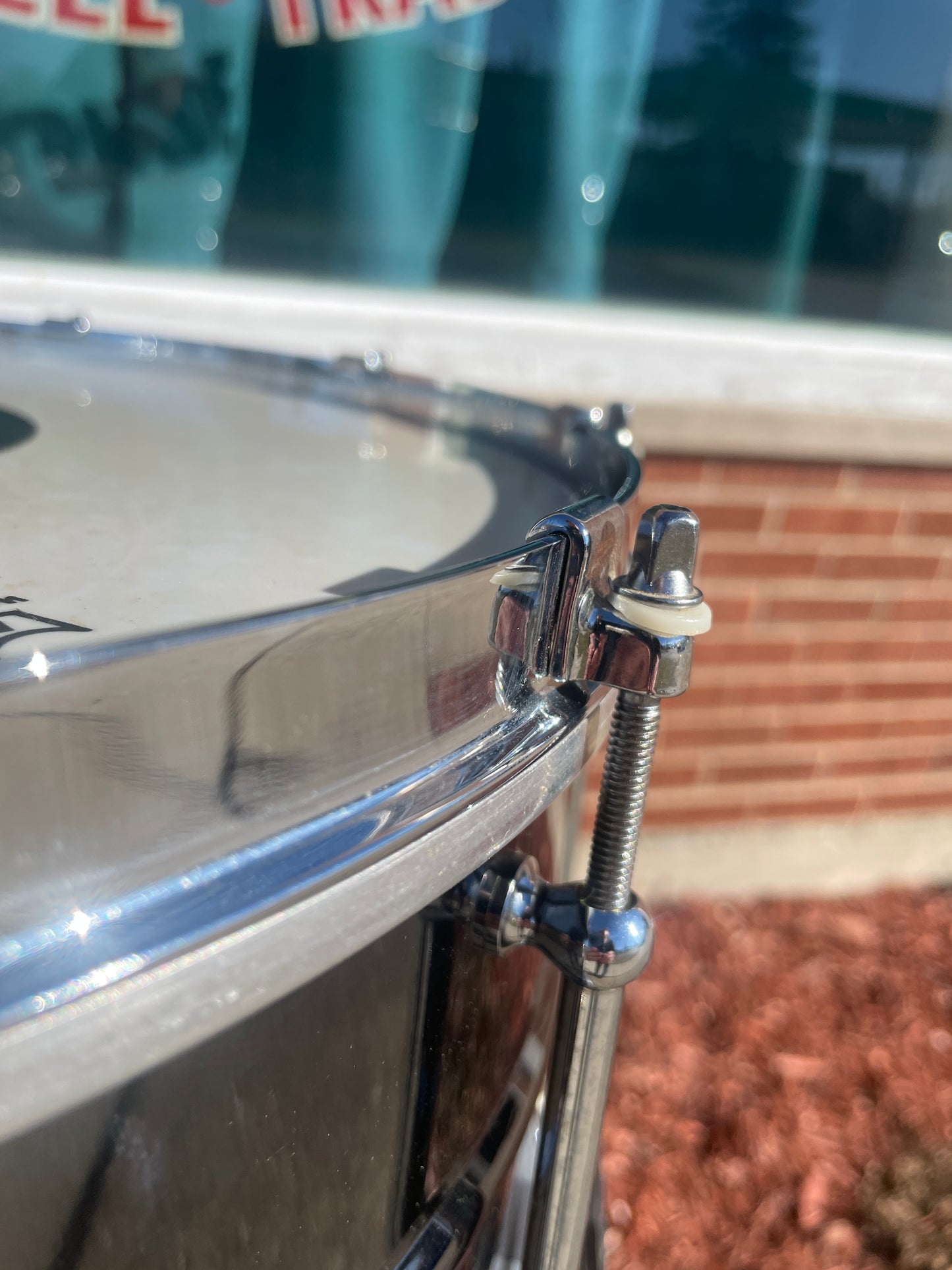 WorldMax 6.5x14 Black Nickel Brass Snare Drum *A Beauty!*