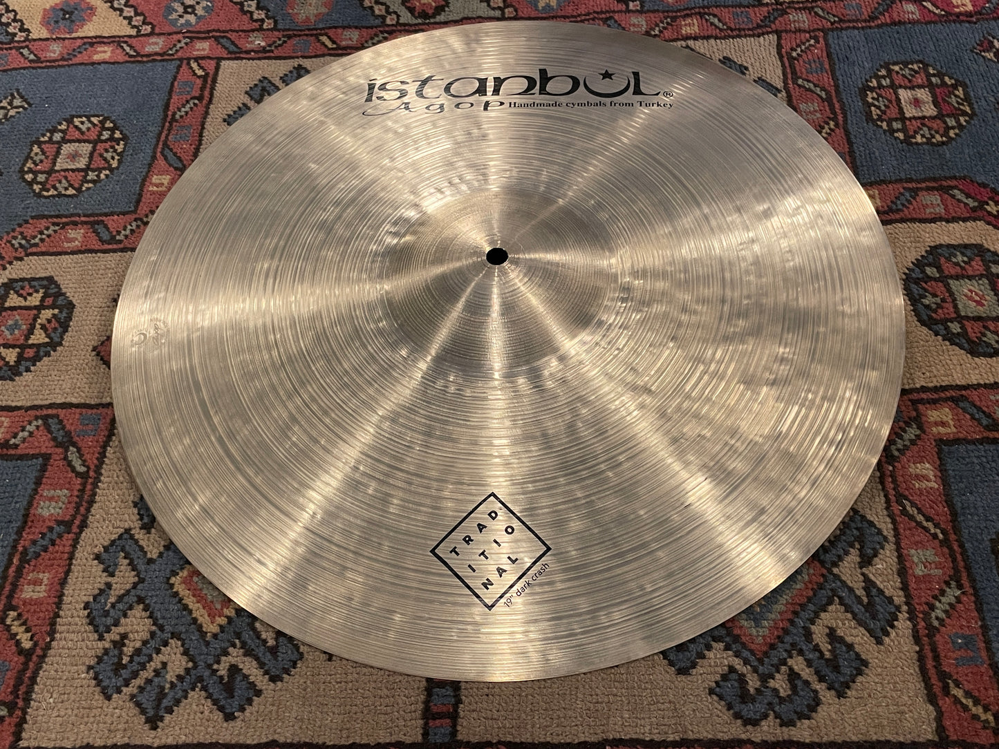 19" Istanbul Agop Traditional Dark Crash Cymbal 1650g *Video Demo*