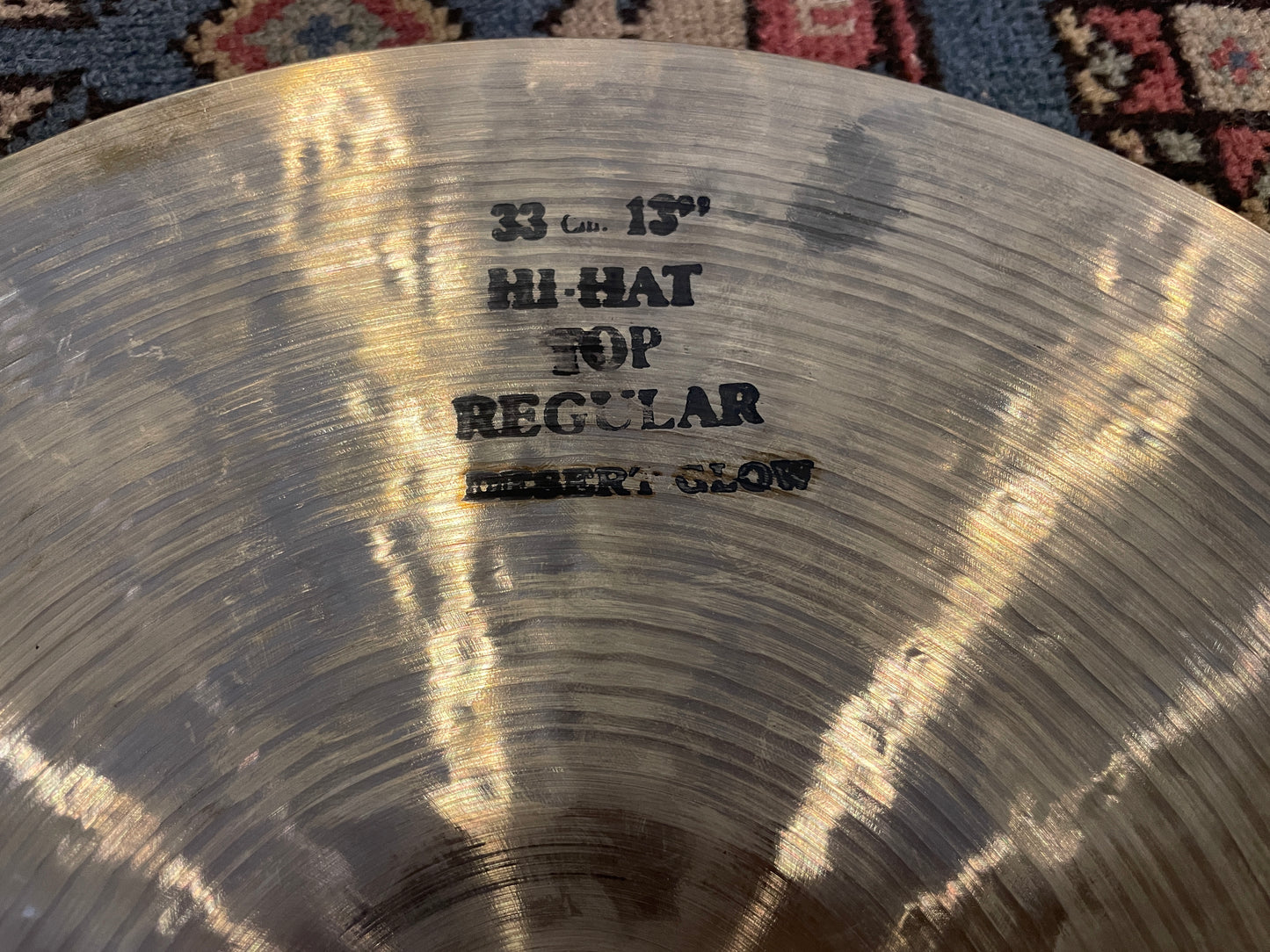 13" Grand Master Desert Glow Regular Hi-Hat Cymbal Pair 834g/888g