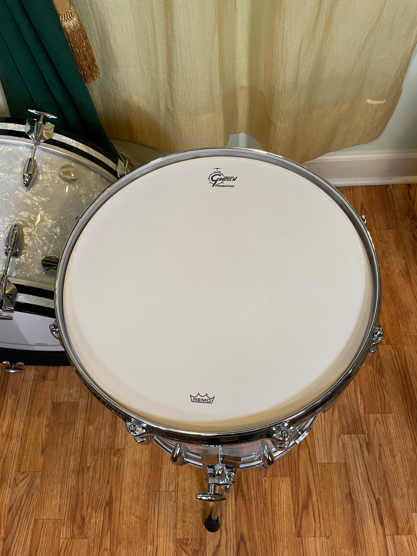 Gretsch USA Custom Bop Set White "60's Marine Pearl" 12x18/8x12/14x14