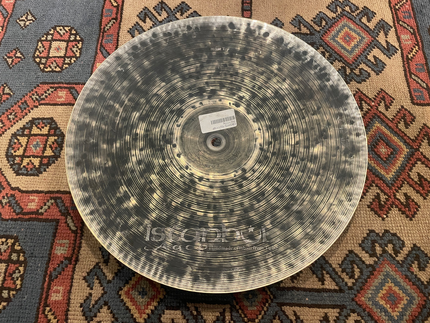 15" Istanbul Agop OM Hi-Hat Cymbal Pair 998g/1120g